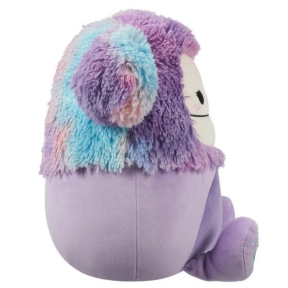 Squishmallows 16" Eden the Purple Bigfoot Valentines Day Yeti Heart Plush NWT - Picture 3 of 8